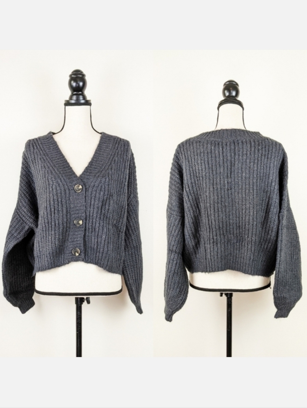 🦋LAST🦋 NWT Grade & Gather Chunky Knit Cardigan, Size Small/Medium